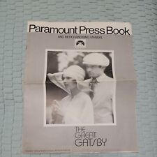 Libro de prensa y manual de comercialización de Paramount 1974 de colección The Great Gatsby   segunda mano  Embacar hacia Mexico