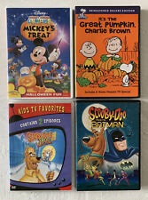 Usado, Lote de DVD infantil Halloween (Great Pumpkin Charlie Brown, Mickey’s Treat, Scooby-Doo) comprar usado  Enviando para Brazil