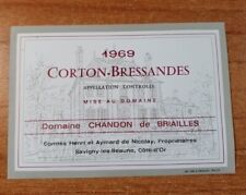 Etiquette vin corton d'occasion  Montigny-le-Bretonneux