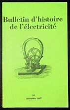 Bulletin histoire électricit� d'occasion  Villefranche-de-Lauragais