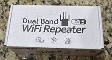Dual Band Wifi Repeater Wifi 5 AC1200 2.4G/5.8G Extender, used for sale  Shipping to South Africa