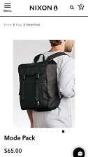 Nixon mode backpack for sale  San Bernardino