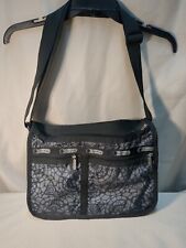 Used, LeSportsac deluxe everyday bag Messenger Crossbody Black for sale  Shipping to South Africa