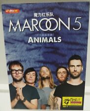 Usado, Ultra-Raro DVD-9 Maroon 5 - Animais KARAOKÊ - Edição Chinesa - NM- Lindo comprar usado  Brasil 