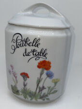 Lourioux porcelaine canister d'occasion  Expédié en Belgium