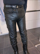 Mens leather side for sale  CONWY