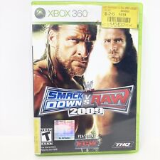 WWE SmackDown vs. Raw 2009 Featuring ECW (Microsoft Xbox 360, 2008)  CIB for sale  Shipping to South Africa