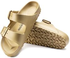 BIRKENSTOCK Arizona EVA 1022465 Glamur Gold schmale Weite Damen Sandale comprar usado  Enviando para Brazil