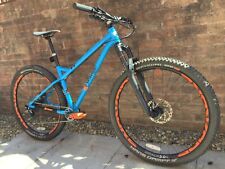 Used, Orange P7 29 s mountain bike 2018 Size Medium cyan blue for sale  UK