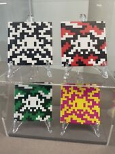 SET OF 4 TILES SPACE INVADER - Camo Space Tile Invaders Sealed Carreaux Full Set segunda mano  Embacar hacia Argentina