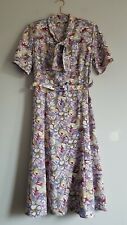 Vintage floral midi for sale  LIVERPOOL