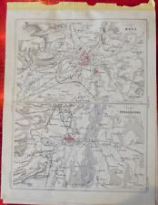 Old map 1900 d'occasion  Grièges
