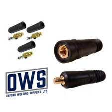 Dinz Type Welding Connectors - Cable Plug (Male) and Socket (Female) for sale  Shipping to South Africa