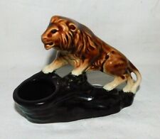 Lion ceramique rocher d'occasion  Wœrth