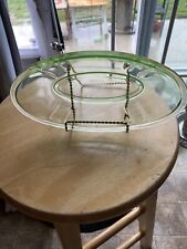 green depression glass glows for sale  Richlands