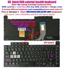 Rgb backlight keyboard for sale  Shipping to Ireland