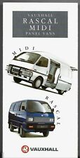 Vauxhall Rascal & Midi Panel Vans 1991 UK Market Foldout Sales Brochure Bedford for sale  UK