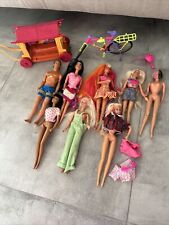 Lot poupées barbie d'occasion  Le Cendre