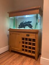 AquaOak Aquarium Fish Tank. 3ft 200litres + Eheim Professional II Filter for sale  CHICHESTER