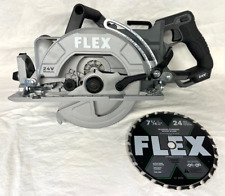 FLEX 24V 7-1/4 Rear Handle Circular Saw Brushless FX2141R (Bare Tool & blade) for sale  Shipping to South Africa