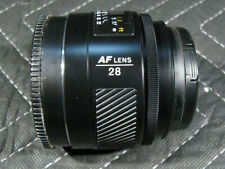Lente Minolta AF 28 mm f/2.8 (22) com tampas frontal e traseira comprar usado  Enviando para Brazil