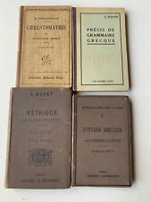 Lot livres grec d'occasion  Aix-en-Provence-