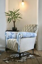 Reupholstered armchair chair for sale  LLANGOLLEN