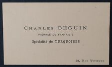 Carte visite charles d'occasion  Nantes-