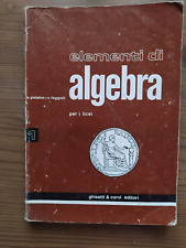 Elementi algebra vol. usato  Castellammare Di Stabia