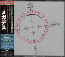 CD extra ao vivo Megadeth ‎– Cryptic Writings 2 CD Japão CAIXA DE GORDURA Obi TOCP-50520~21 comprar usado  Enviando para Brazil