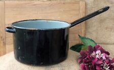 Enamel saucepan vintage for sale  Shipping to Ireland