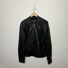 Diesel leather jacket for sale  GLASGOW