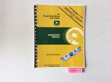 John Deere 84 Round Bale Mover and Feeder Operator's Manual OME78010 for sale  Bokeelia