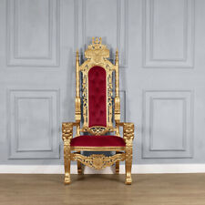 Throne chair wedding for sale  Shipping to Ireland