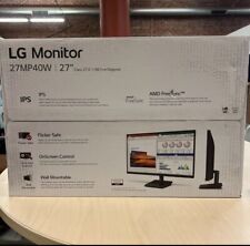 Monitor LCD IPS Widescreen LG 27MP40W-B 27 pol Novo Selado Frete Rápido, usado comprar usado  Enviando para Brazil