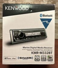 KENWOOD KMR-M332BT Car & Marine Stereo - SDIN, AM FM Bluetooth  USB MP3- USED for sale  Shipping to South Africa