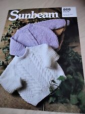 Sunbeam knitting pattern for sale  CHESTERFIELD