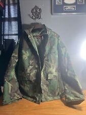Vintage Ozark Trail Rain Coat Lightweight Military Camo for sale  Shipping to South Africa