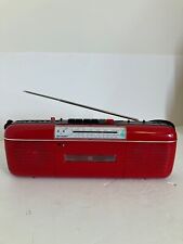 Usado, Vintage Sharp QT-50 Rádio Cassete Player Vermelho Boombox Stranger Things Testado comprar usado  Enviando para Brazil