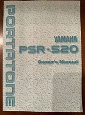 Yamaha PSR-520 Teclado Digital Portatone Operação Original Manual do Proprietário Livro, usado comprar usado  Enviando para Brazil