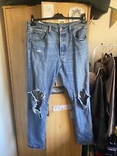 Levi ripped distressed for sale  MANCHESTER