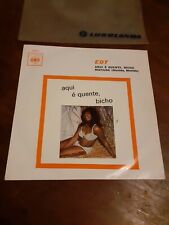 Vinil Edy "aqui é quente bicho" Raul Seixas 1970 45 rpm CBS 5341 comprar usado  Enviando para Brazil