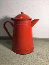 Red metal enamelware for sale  Homosassa