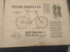 1896 bicycle ads for sale  Anoka