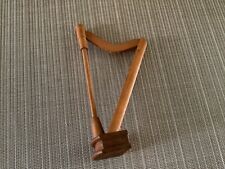 Usado, Harpa musical vintage artesanal casa de bonecas miniatura madeira escala 1:12 comprar usado  Enviando para Brazil