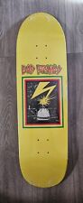 Element Bad Brains Skateboard Deck Shaped Punk Rock Nyjah RARE , used for sale  Shipping to South Africa