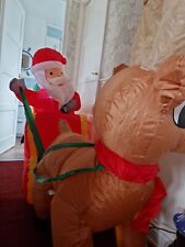 Light inflatable santa for sale  TAMWORTH