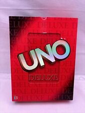 Bandeja completa Uno Deluxe Edition 2001 Mattel marca jogo de cartas comprar usado  Enviando para Brazil