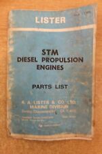 Lister stm diesel for sale  BRIDPORT