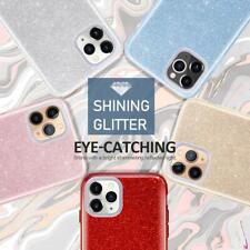 Per iPhone 7,8,XR,11,12,13 14 Pro Bling Glitter custodia posteriore scintillante silicone, usato usato  Spedire a Italy